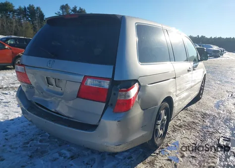 2007 Honda Odyssey Lx z USA, uszkodzony, nr VIN 5FNRL38247B034590